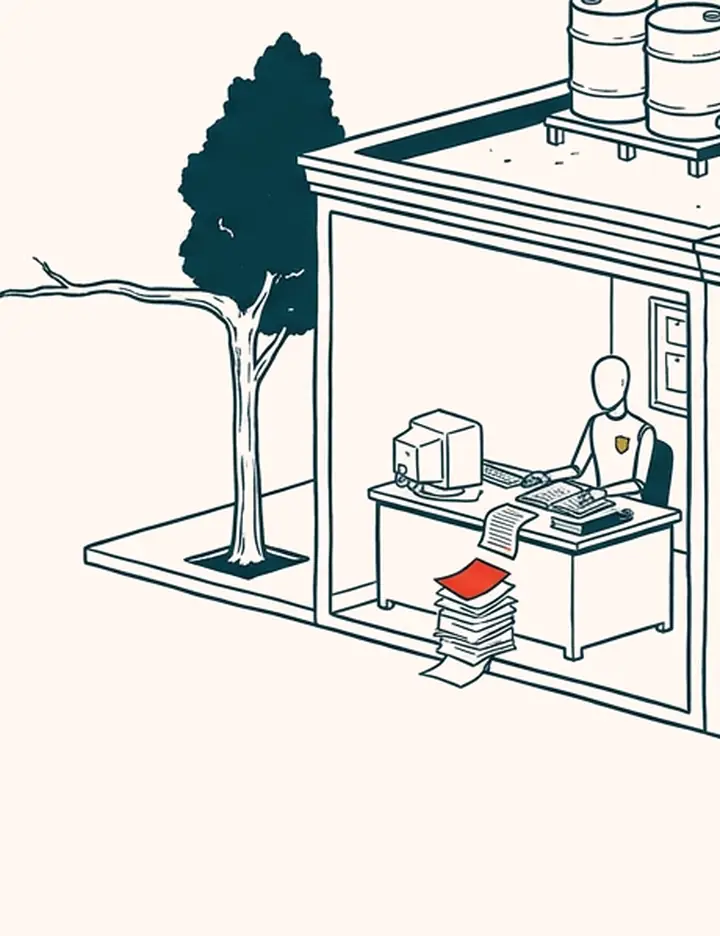 An AI agent doing the accounts